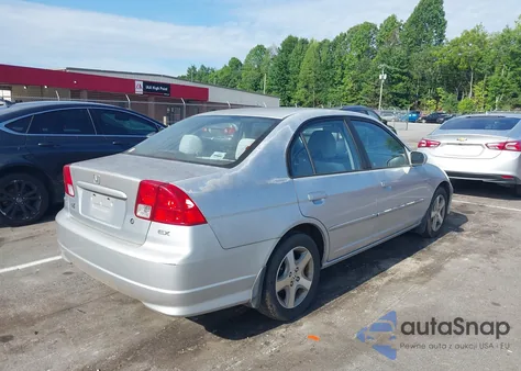 2004 Honda Civic Ex from USA, damaged, VIN 2HGES26794H537811